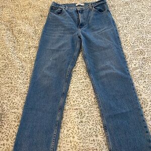 Abercrombie & Fitch Women's Straight Leg Blue Jeans